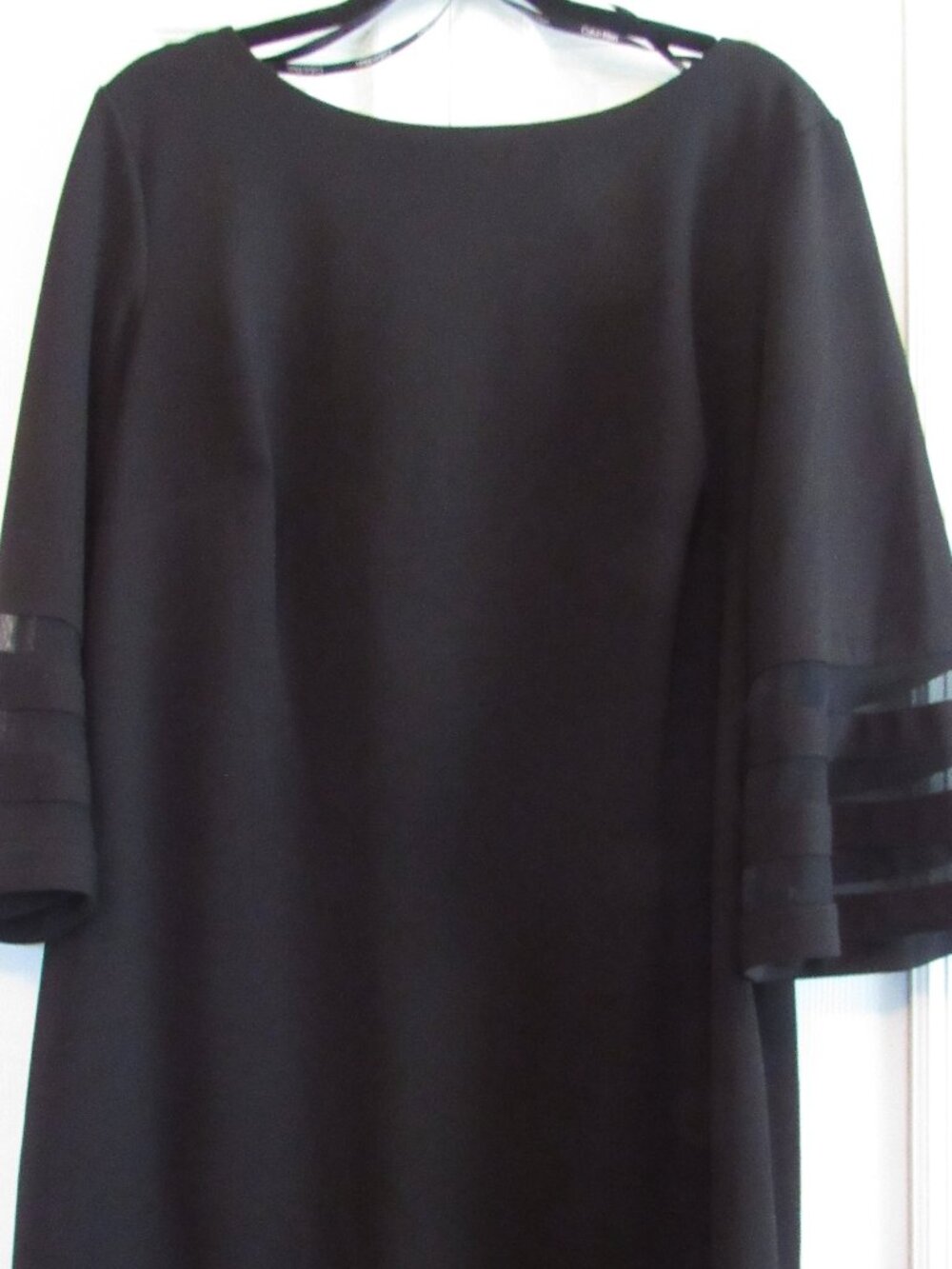 CALVIN KLEIN BLACK DRESS SZ 18W